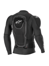 Alpinestars Bionic Pro V3 Plasma Bodyprotector Zwart, achteraanzicht