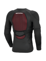Alpinestars Bionic Plasma LT Bodyprotector met lange mouw Zwart, achteraanzicht