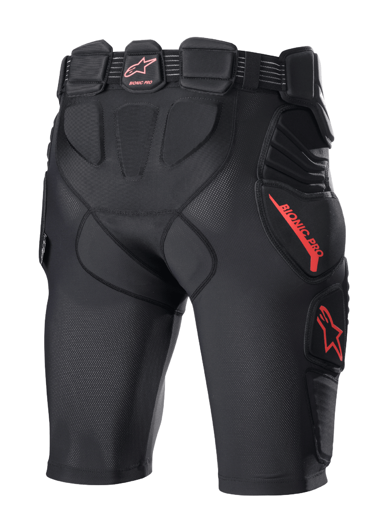 Alpinestars Bionic Pro Beschermshort Bodyprotector Zwart, achteraanzicht