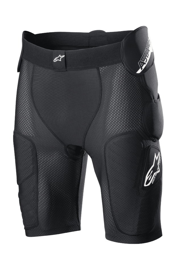 Alpinestars Bionic Action Beschermshort Bodyprotector Zwart, vooraanzicht