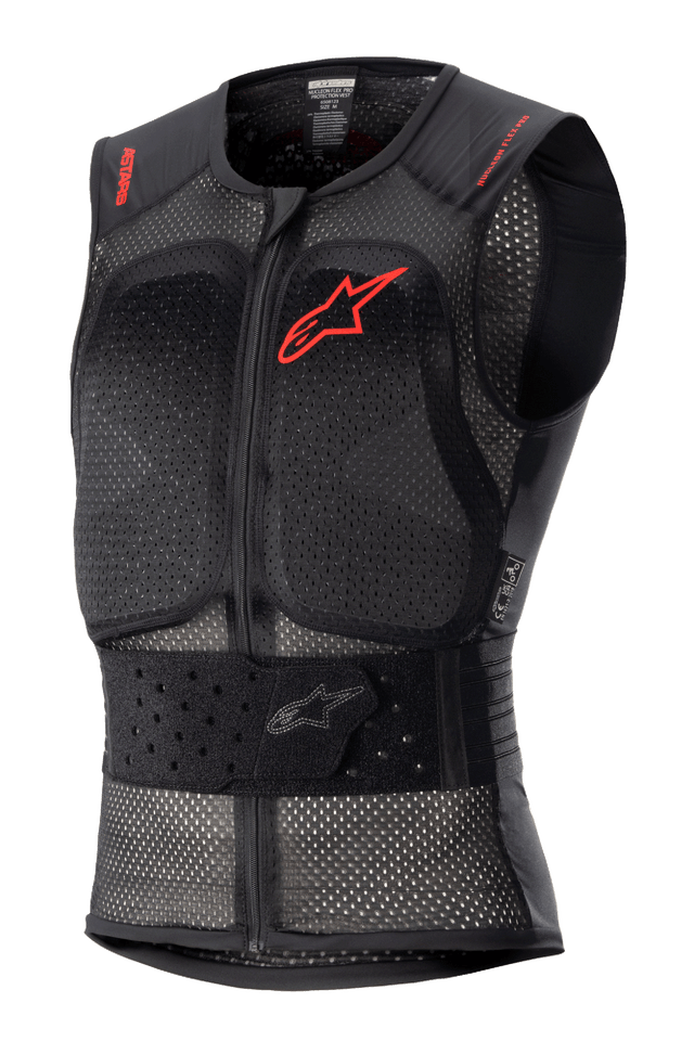 Alpinestars Nucleon Flex Pro Vest Bodyprotector Zwart, vooraanzicht