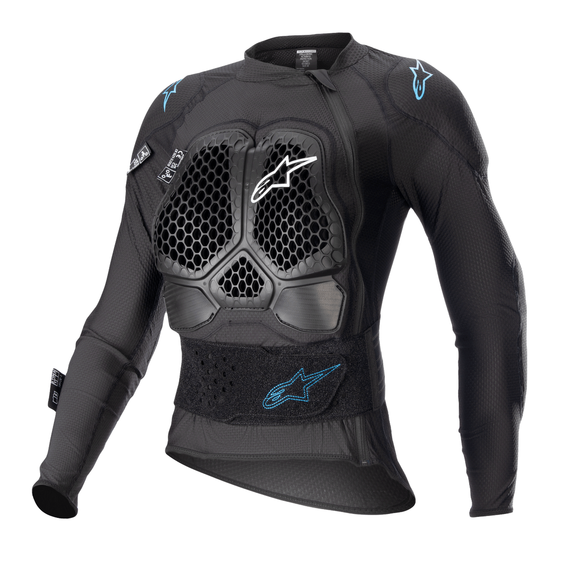Alpinestars Bionic Action v2 Bodyprotector Dames Zwart, vooraanzicht