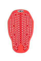 Alpinestars Plasma Insert Rugprotector Zwart en rood, vooraanzicht