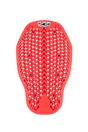 Alpinestars Plasma Insert Rugprotector Zwart en rood, vooraanzicht