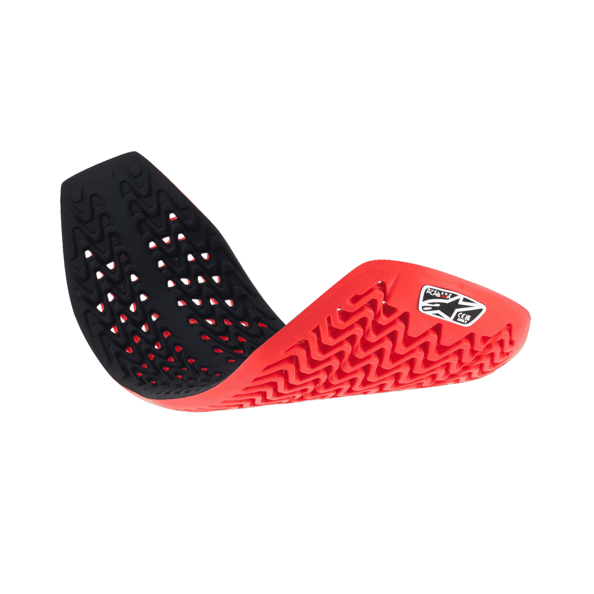 Alpinestars Plasma Insert Full Back Rugprotector Zwart en rood, achteraanzicht 2