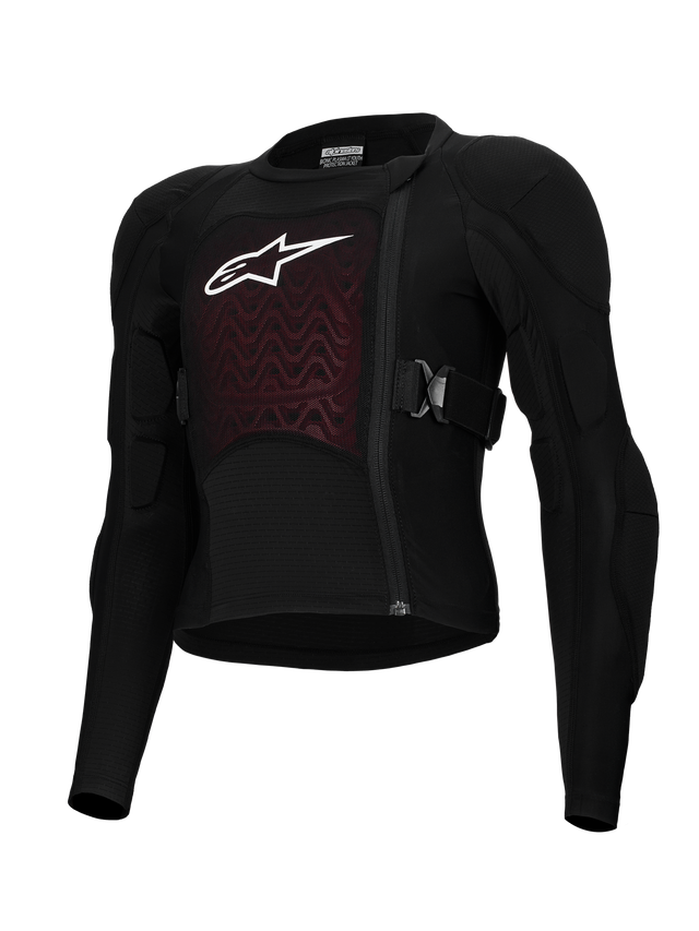 Alpinestars Bionic Plasma Youth LT Bodyprotector Junior Zwart, vooraanzicht