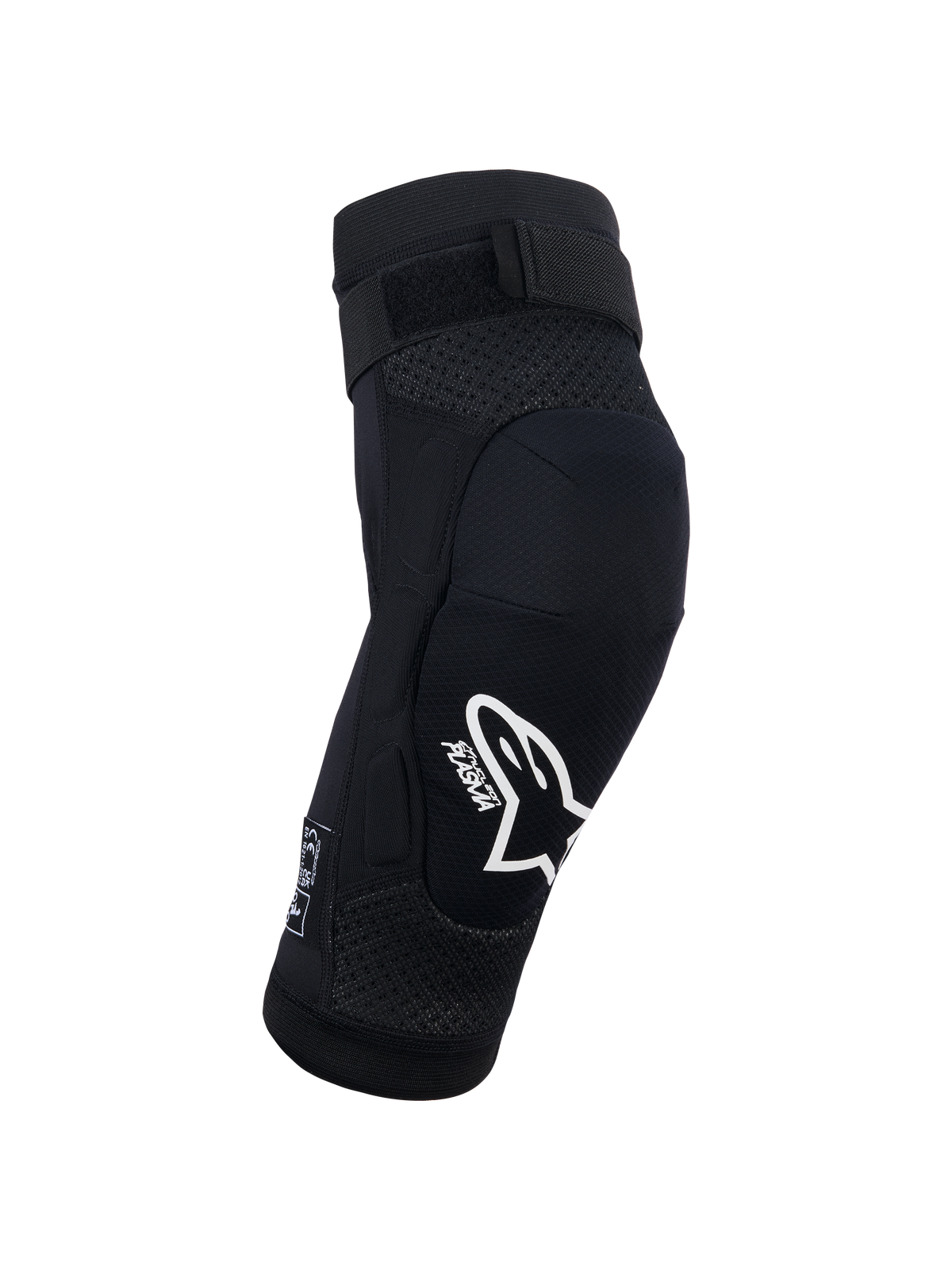 Alpinestars Bionic Plasma Youth Kniebeschermers Junior Zwart, vooraanzicht