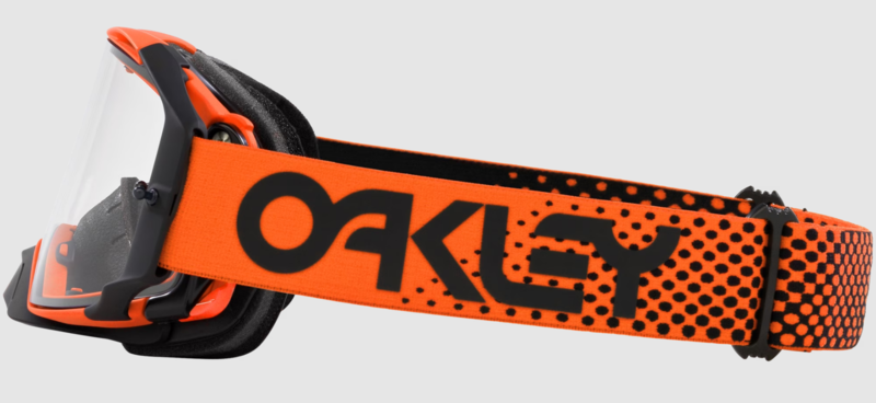 Airbrake crossbril MX MOTO ORANGE Clear