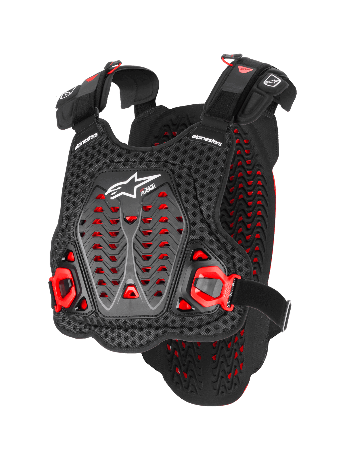 Alpinestars A-5 Plasma Bodyprotector Zwart, vooraanzicht