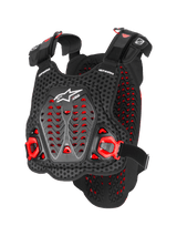 Alpinestars A-5 Plasma Bodyprotector Zwart, vooraanzicht