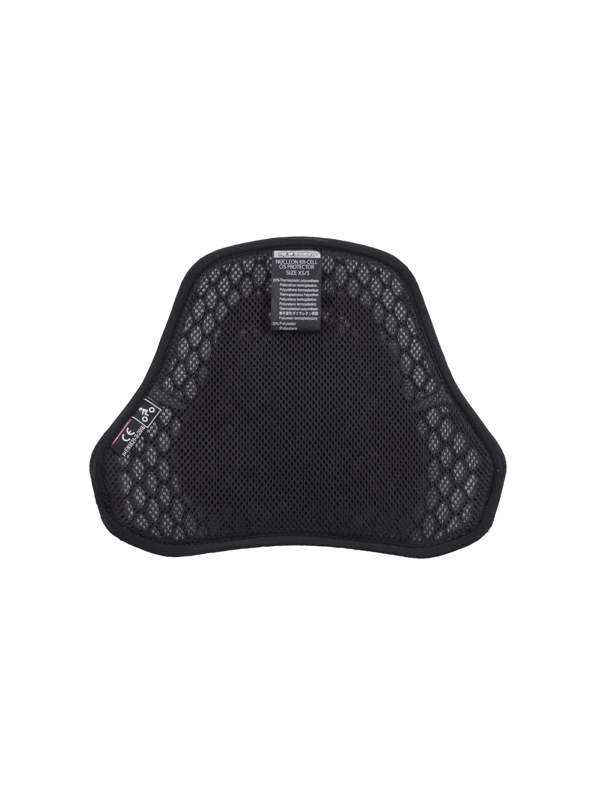 Alpinestars KR-Cell CiR Bodyprotector Zwart, achteraanzicht