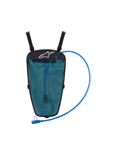 Alpinestars Bionic Water Pack 1.5L Tas Zwart en blauw, vooraanzicht