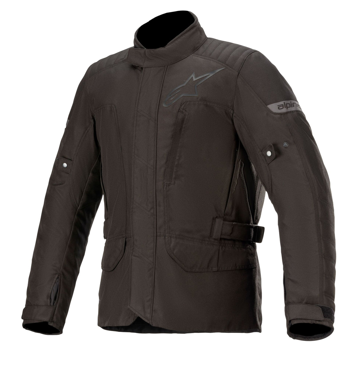 Alpinestars Gravity Drystar Motorjas Zwart, productfoto 1