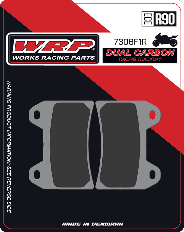 Remblokken Dual Carbon Racing / Circuit 7306 F1R