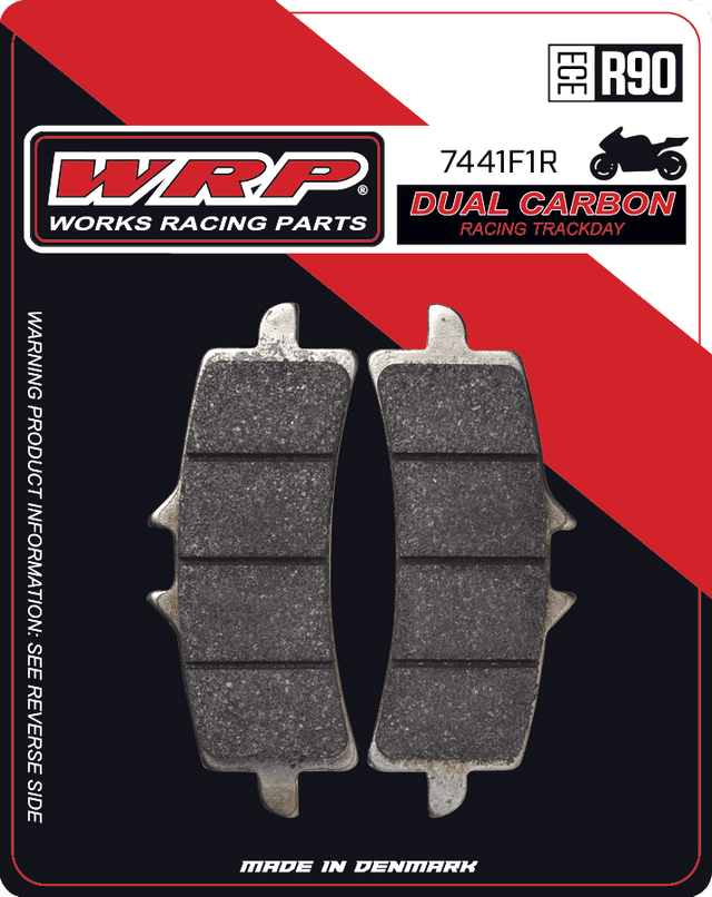 Remblokken Dual Carbon Racing / Circuit 7441 F1R - Front