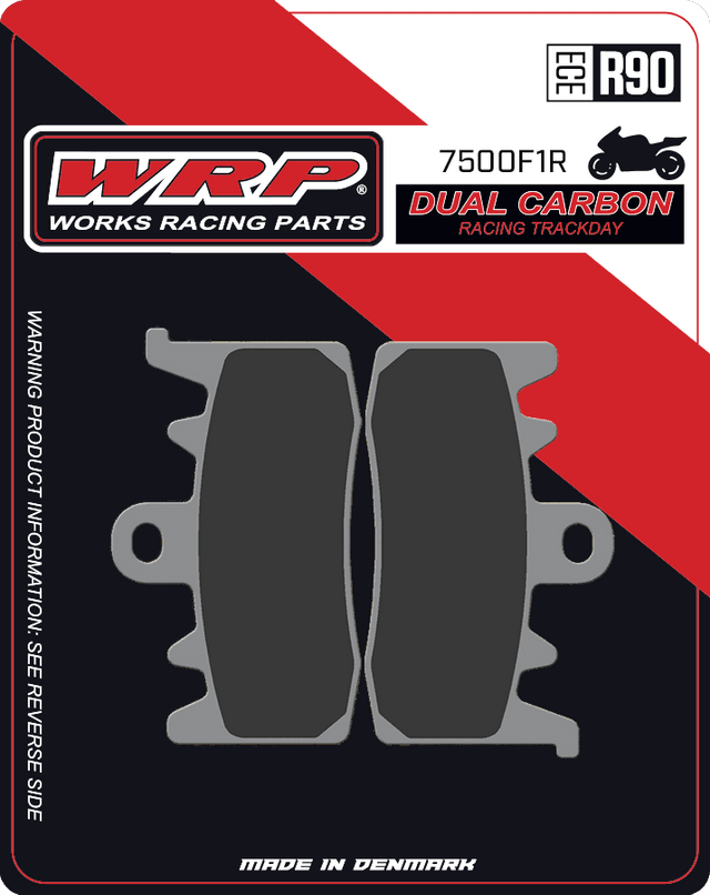 Remblokken Dual Carbon Racing / Circuit 7500 F1R - Front
