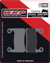 Brake Pads Dual Sinter DS Racing Superbike 7560 F9R