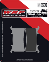 Brake Pads Dual Sinter DS Racing Superbike 7585 F9R
