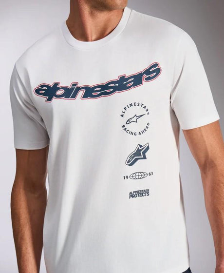 Alpinestars Abus SS T-shirt Wit, productfoto 1