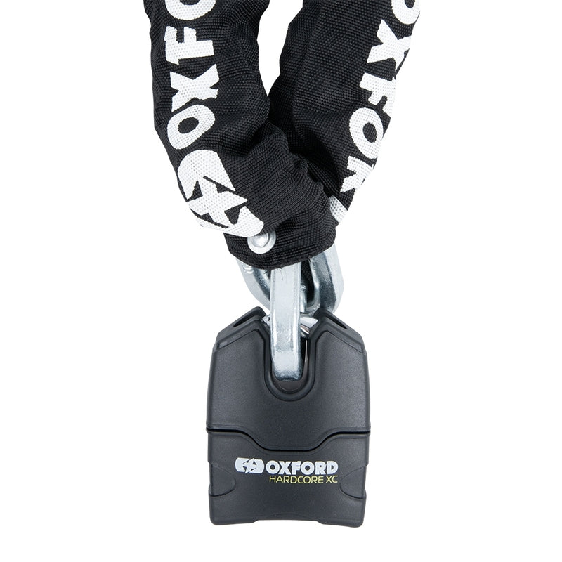 Oxford Hardcore XC13 Chain Lock - 2m x 13mm - ART4 / Sold Secure Gold Certified