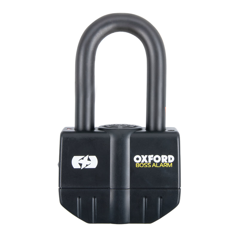 Oxford Boss Alarm 16mm Hangslot Zwart