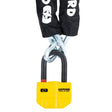 Oxford Boss Alarm Schijfremslot 14mmx12mm + 1.5m Ketting