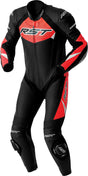 RST Tractech Evo D3O Leren motorpak - Zwart/Rood