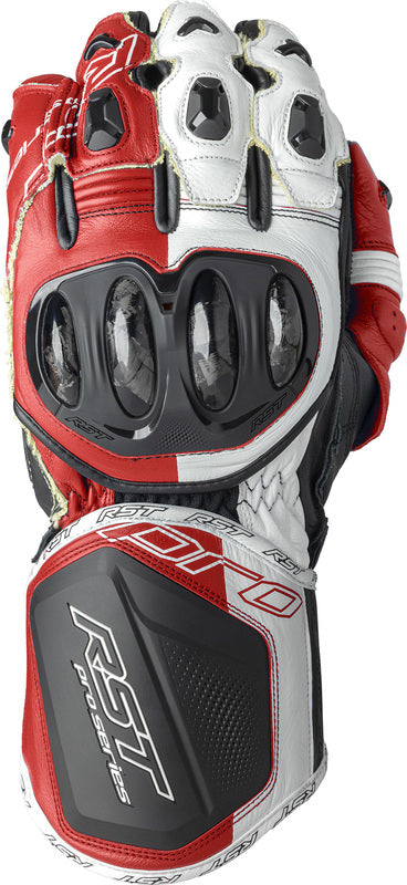 RST Pro Series GP D3O Handschoenen - Zwart/Rood