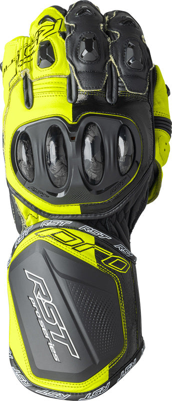 RST Pro Series GP D3O Handschoenen - Zwart/Neon geel