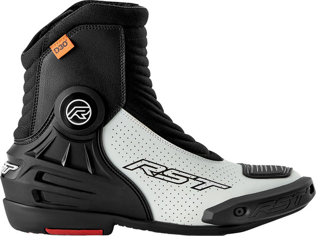 RST TracTech Evo D3O Short Motorlaarzen - Zwart/Wit