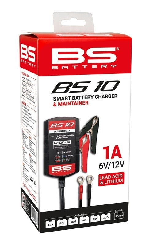 BS10 Smart Battery Charger - 6V/12V 1A