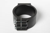 Clip-on houder Zwart Geanodiseerd Type Verhoogd  Raised