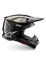 Alpinestars S-M10 Solid Crosshelm Zwart, productfoto 1