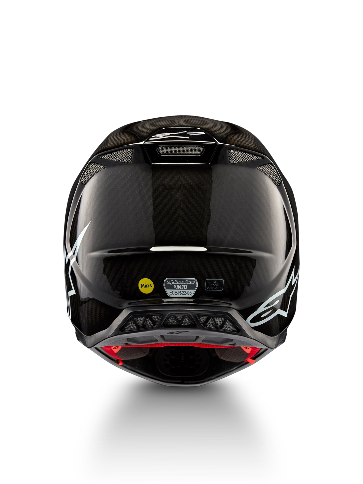 Alpinestars S-M10 Solid Crosshelm Zwart, productfoto 5