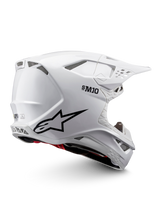 Alpinestars S-M10 Solid Crosshelm Wit, productfoto 3