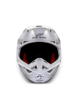 Alpinestars S-M10 Solid Crosshelm Wit, productfoto 2