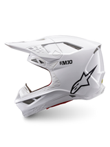 Alpinestars S-M10 Solid Crosshelm Wit, productfoto 6