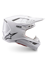 Alpinestars S-M10 Solid Crosshelm Wit, productfoto 1