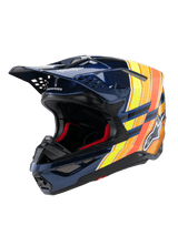Alpinestars S-M10 LTD Edition 25 Crosshelm Meerkleurig, vooraanzicht