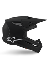 Alpinestars S-M3 Crosshelm Zwart, productfoto 1