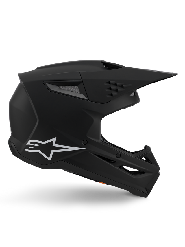 Alpinestars S-M3 Crosshelm Zwart, productfoto 1