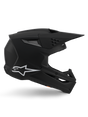 Alpinestars S-M3 Crosshelm Zwart, productfoto 1