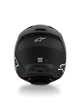 Alpinestars S-M3 Crosshelm Zwart, productfoto 4