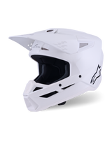 Alpinestars S-M3 Crosshelm Wit, vooraanzicht
