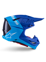 Alpinestars S-M10 Flood Crosshelm Blauw, productfoto 1