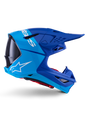 Alpinestars S-M10 Flood Crosshelm Blauw, productfoto 1