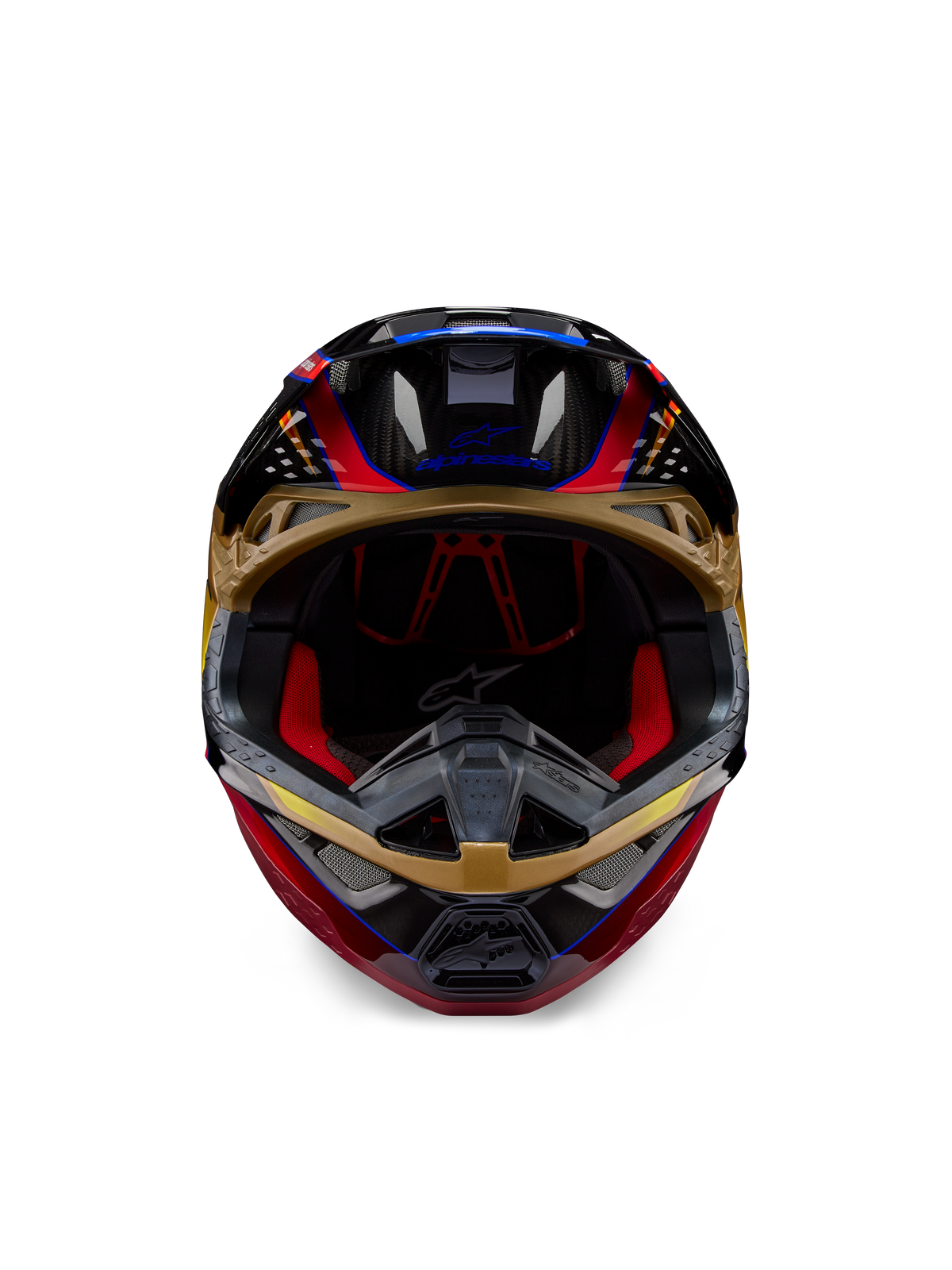 Alpinestars S-M10 ERA Crosshelm Goud, productfoto 2