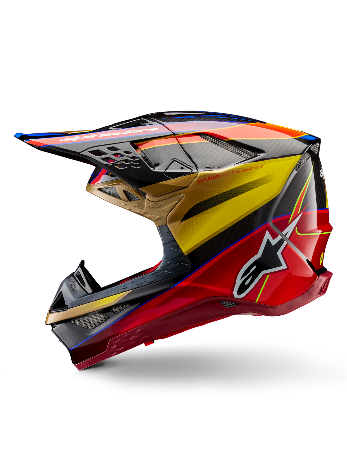Alpinestars S-M10 ERA Crosshelm Goud, productfoto 5