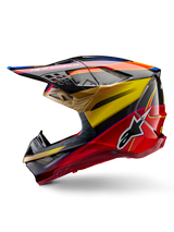 Alpinestars S-M10 ERA Crosshelm Goud, productfoto 5