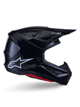 Alpinestars S-M7 Crosshelm Zwart, productfoto 1